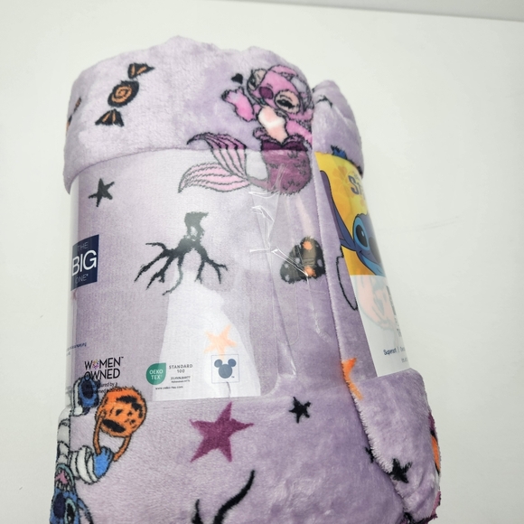Stitch Blanket Oversized Throw Disney Halloween Blanket - Picture 5 of 8